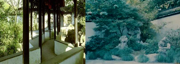 假山庭院 假山庭院
